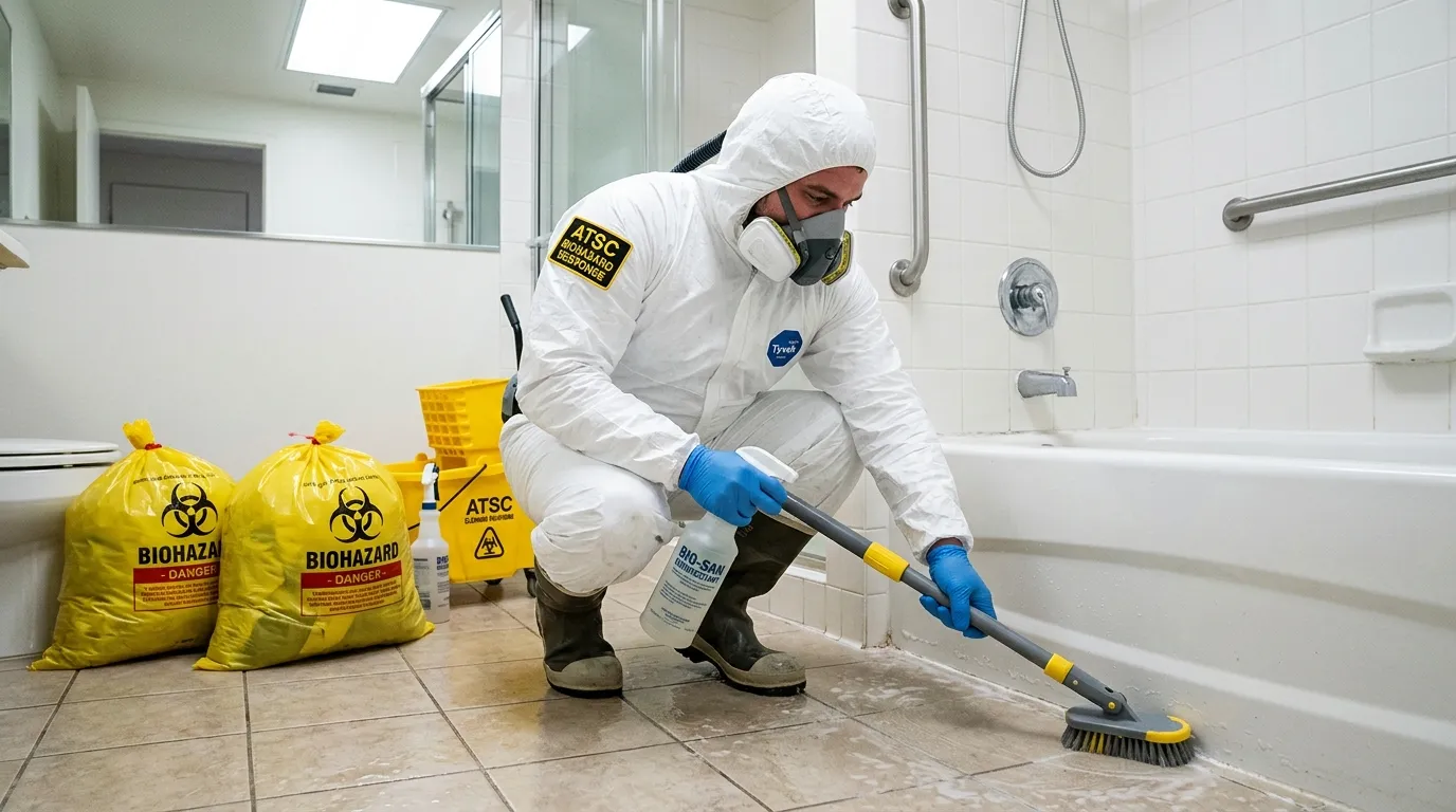 Decontamination equipment deployed for Blood Cleanup in Soledad